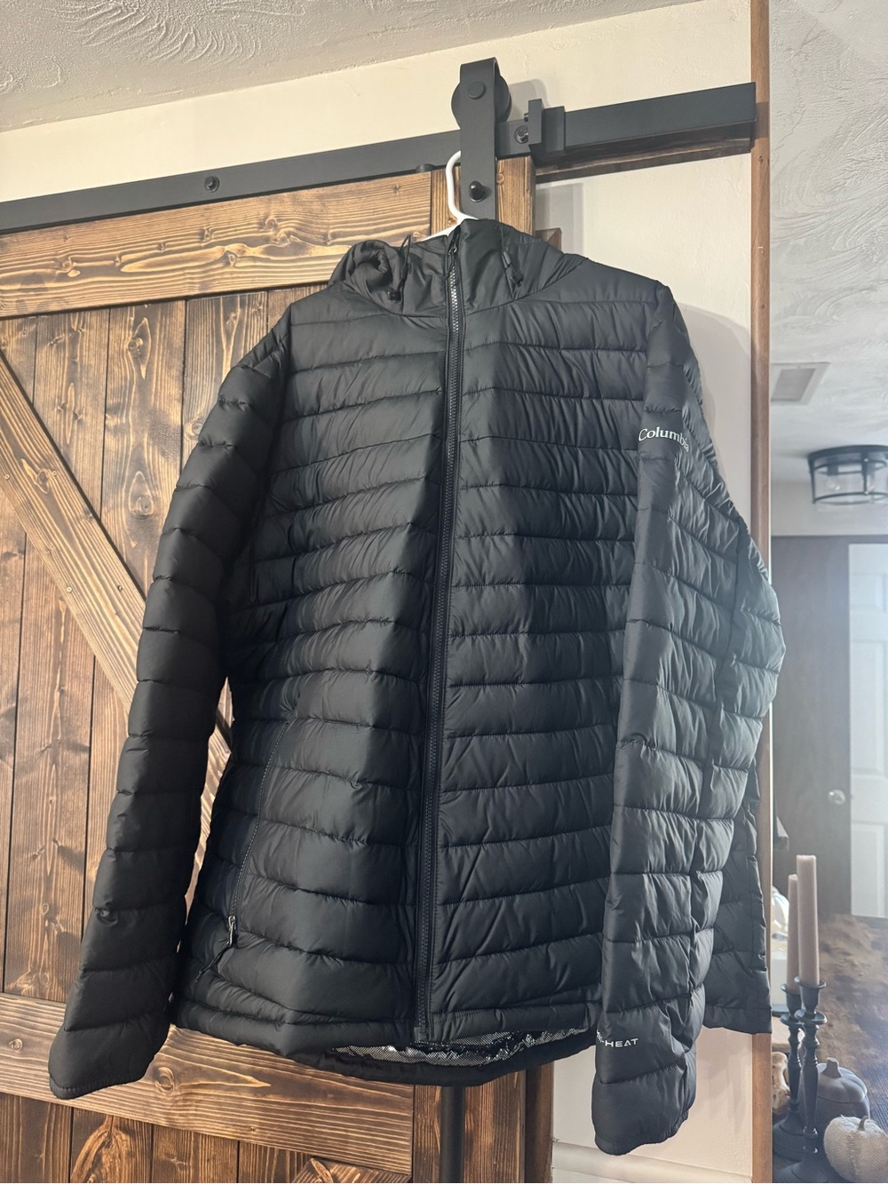 Columbia Men’s Black Quilted Packable Puffer Jacket